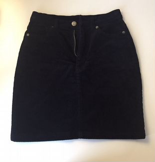 Вельветовая юбка monki р. 34