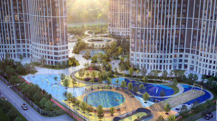 3-к квартира, 94.4 м², 37/39 эт.