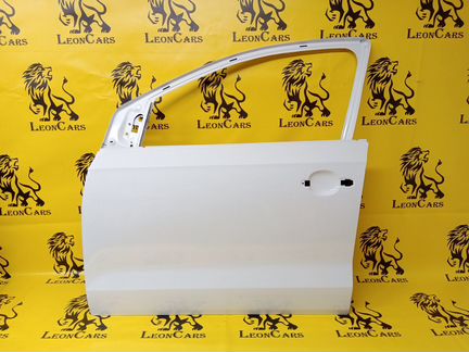 Дверь VW Polo sedan левая белая