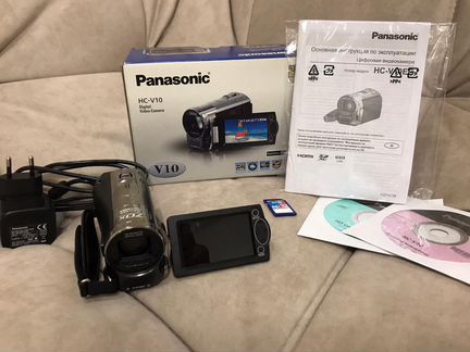 Видеокамера panasonic hc-v10