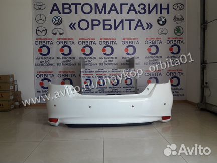 Бампер задний в сборе на Тойоту Камри 55