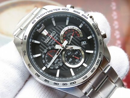 Часы Seiko (Сейко) CS Sports SSB299P1. В плёнках
