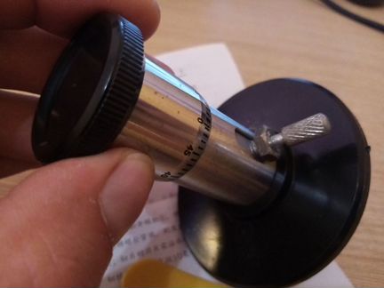 Микротом, в комплект к микроскопу