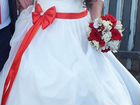 Свадебное платье 48-50 объявление продам