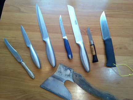 Заточка ножей и ножниц