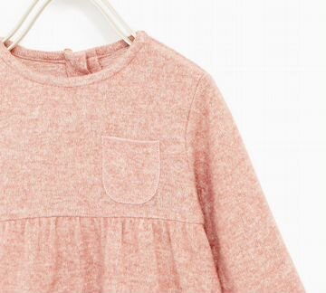 Платье 92-98р Zara теплое с длинными рукавами 2-3г