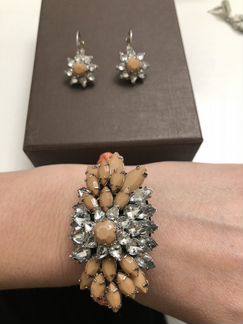 Серьги и браслет