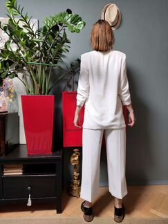 Пиджак белый Zara woman, 42-44