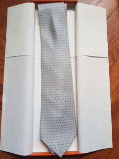 Галстук Hermes новый оригинал