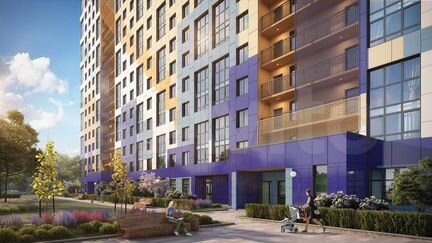 1-к квартира, 42.2 м², 4/25 эт.