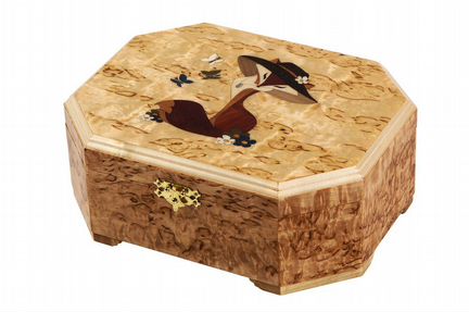 Шкатулка для ювелирных украшений Лисичка