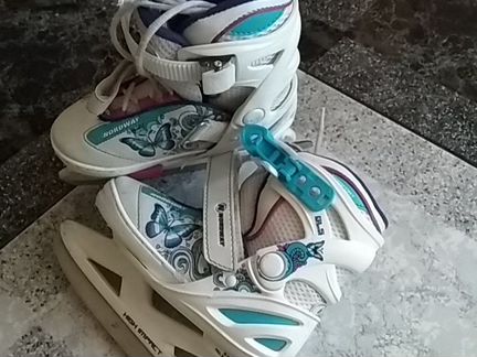 Коньки раздвижные