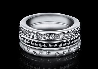 Swarovski набор колец