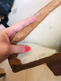 Сапоги нат кожа