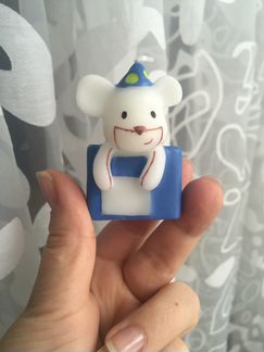 Свечки на торт мышка и уточка