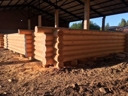 Сруб дома-бани