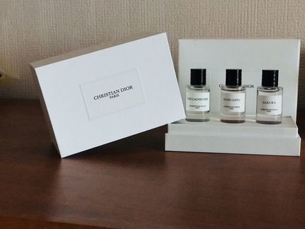 Набор мини-ароматов 3*7,5 Dior. Эксклюзивы