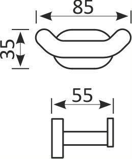 Двойной крючок Gro Welle