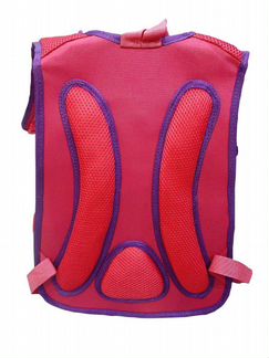Рюкзак школьника для девочки, 3д рисунок, розовый