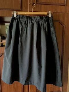 Юбка сине-черная, юникло