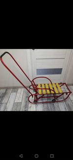 Санки с колесами