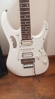 Гитара ibanez jem jr и комбик Marshall 15dfx