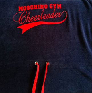 Вилюровое платье Moschino, новое