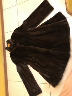 Шуба норка орех