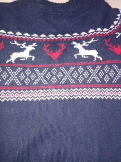 Новый Свитер H&M,122/128