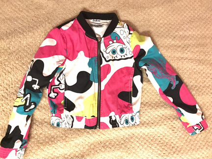 Куртка бомбер ветровка (р128) Gulliver