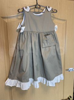 Платье для девочки в ретро стиле 110-116