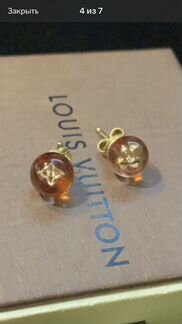 Серьги Louis Vuitton