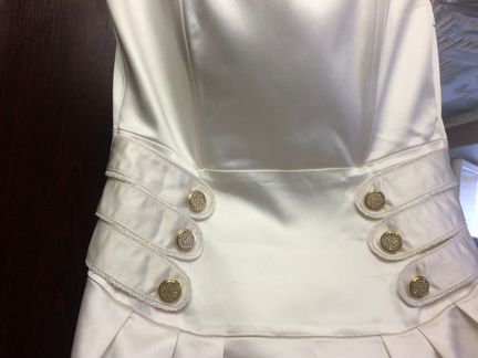 Атласное платье