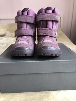 Сапоги зимние для девочки Ecco 22 размер