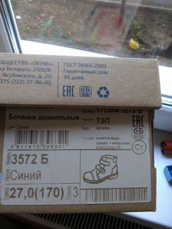 Ботинки демисезонные