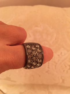 Кольцо Dyrberg Kern кристаллы Swarovski