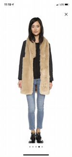 Пальто шуба из искусственного меха