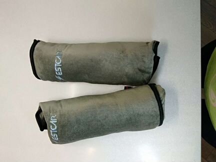 Оплётка на руль + накладка (подушка) на ремень без