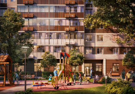 1-к квартира, 39.3 м², 10/14 эт.