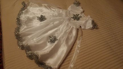Новогоднее платье на 5-7лет