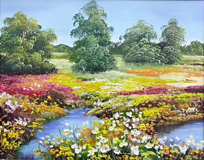 Картина маслом пейзаж