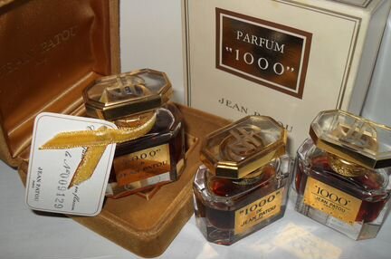 1000 Jean Patou винтаж концентрация духи.Baccarat