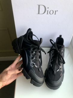 Новые кроссовки christian dior орргинал черные