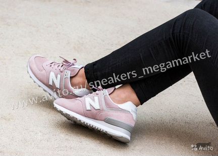 Кроссовки Balanc Pink 574 (36-40)