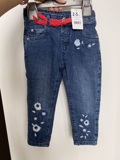 Джинсы новые Mothercare 2-3 года. 98