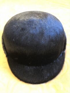 Меховая мужская кепка из норки (57 размер)