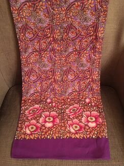 Шарф / платок женский Павлопосадский оригинал