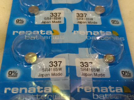 Батарейка для часов Renata sr731sw 329 1,55V