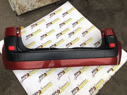 Задний бампер Renault scenic 2