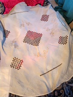 Столовый текстиль СССР. Салфетки и скатерть